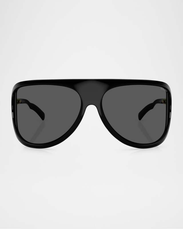 A01S Plastic Shield Sunglasses